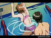 Hentai Teen Sweetie Gets Her Tiny Cunt Pounded In The Pool