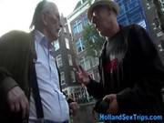 Old Tourist Looks For Sex In Amsterdam