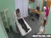 Hot Blonde Patient Getting Fingered By He 